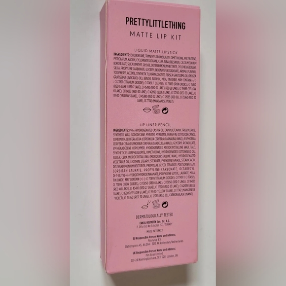 Pretty Little Thing Liquid Matte Lip Kit Shade Coral - Picture 5 of 7